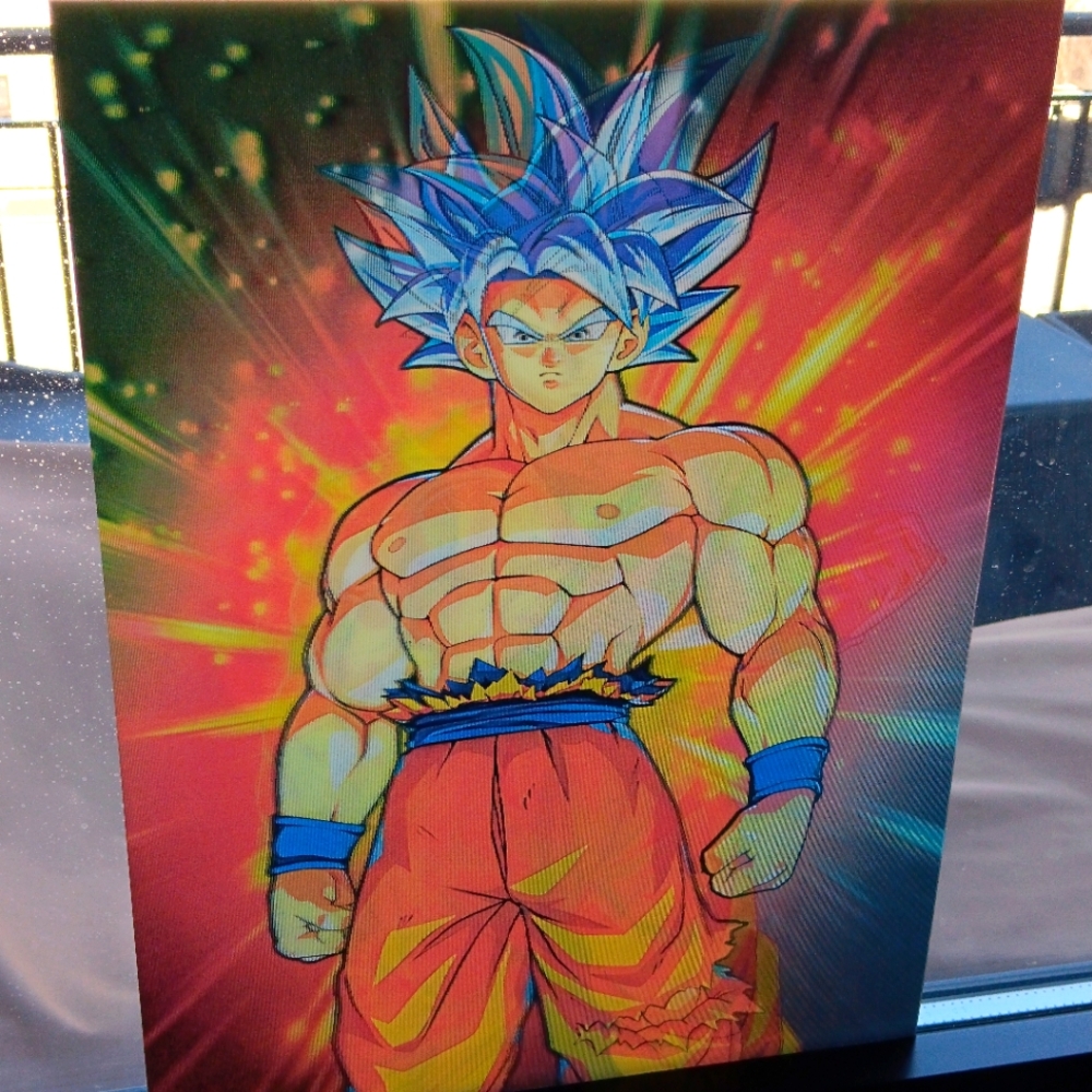 Dragon Ball Z Goku 15 X 12 Lenticular Poster New